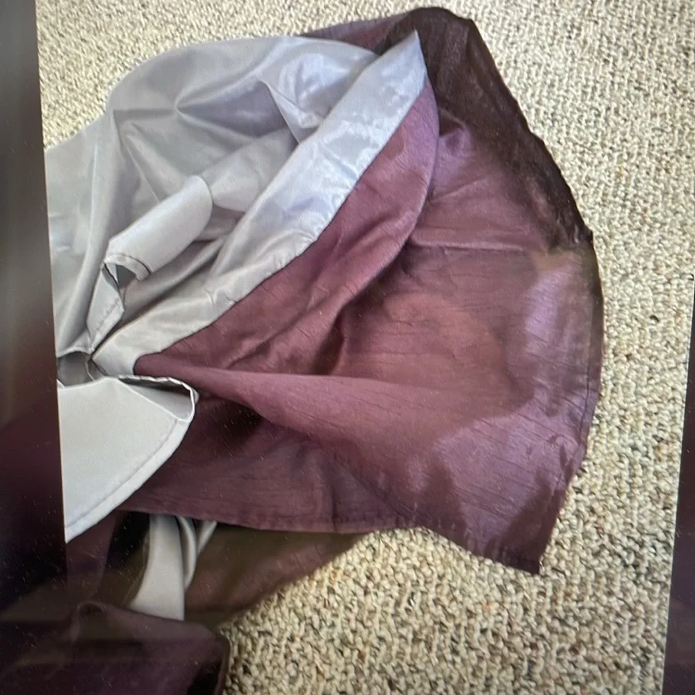 Dark Purple/Plum Bedskirt